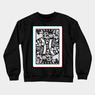 Dead King of Hearts 3D Crewneck Sweatshirt